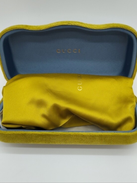 GUCCI Oversized GG Logo Sunglasses Black Gold GG0810S FULL INCLUSION + COA main image 5